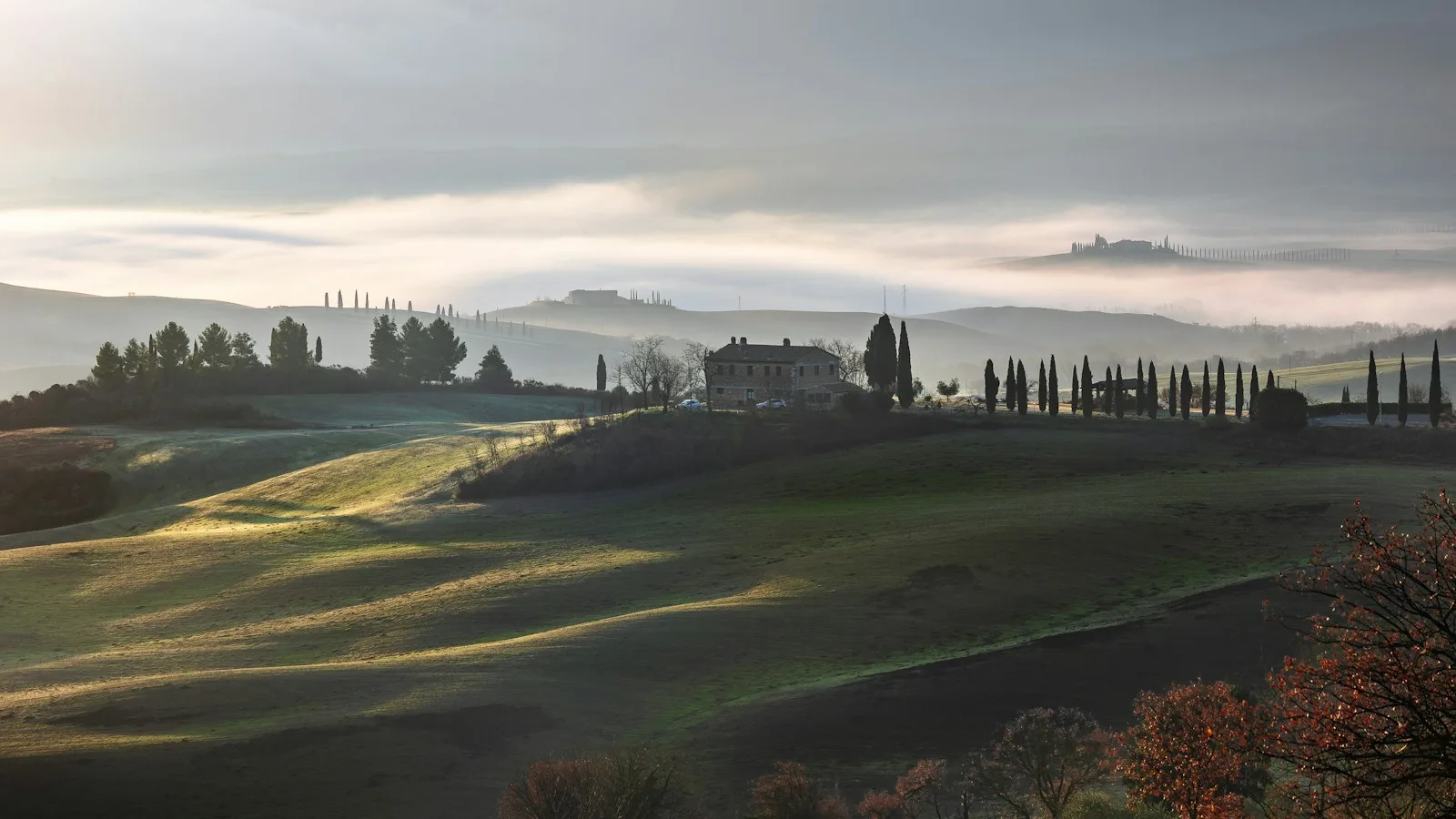Entre Pienza et San Quirico : les routes les plus photogéniques